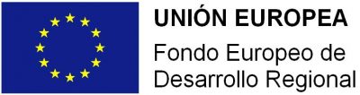 Logo del Fondo Europeo de Desarrollo Regional de la Unión Europea